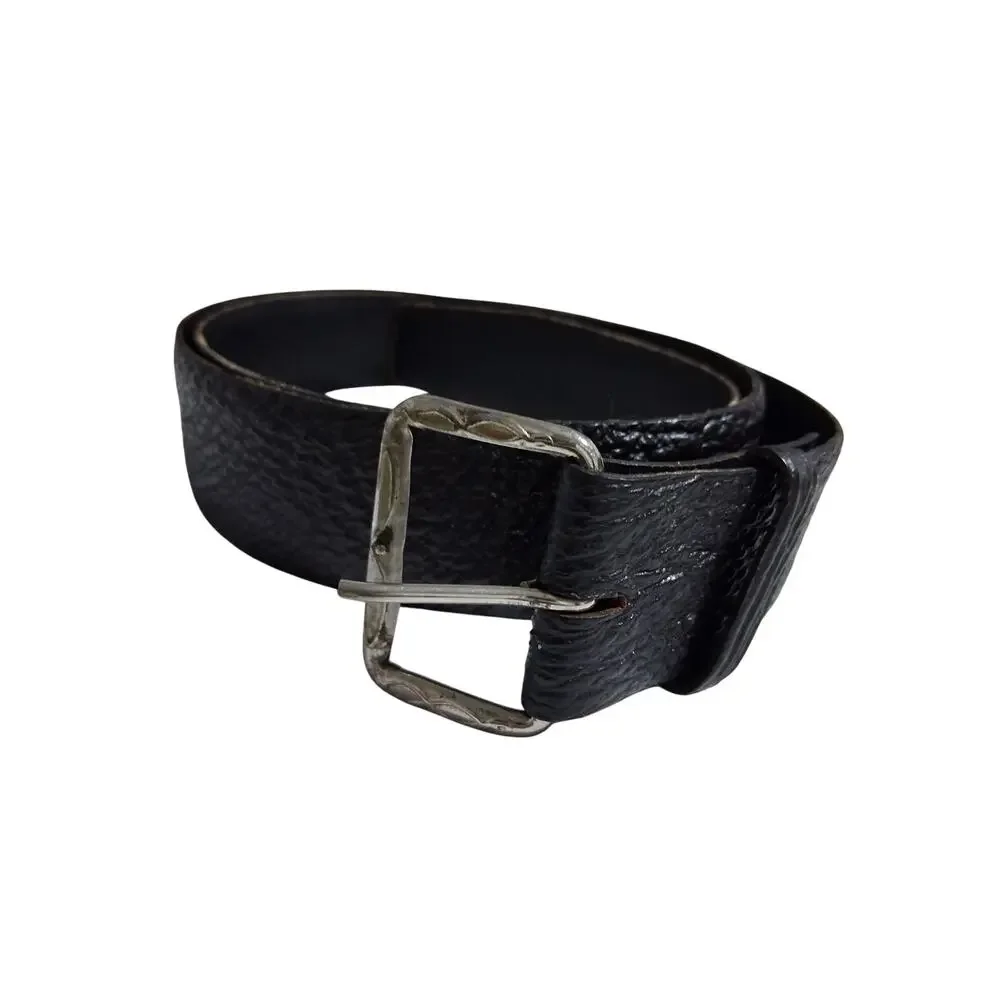 Mens size 36 Shark Belt‎ Casual Professional Teacher Casual Black Leather Luxury